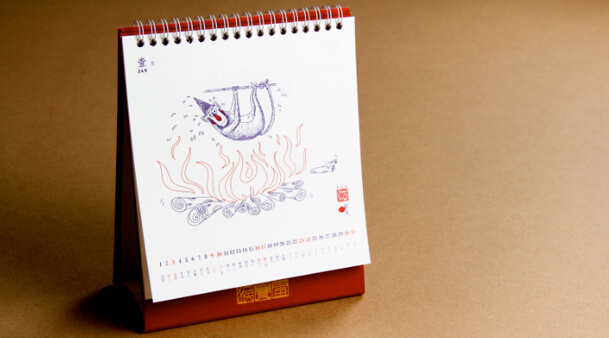 上海台曆定製印刷(圖2)