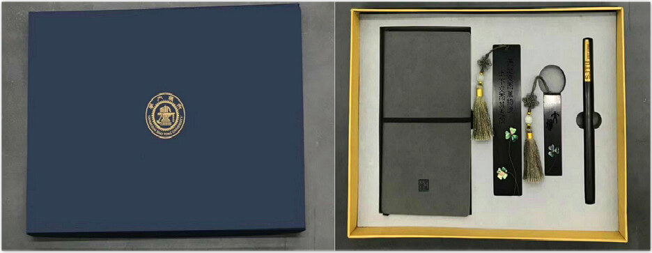 永不畢業係列“願你出走萬裏，歸來仍是少年”高校紀念禮盒印刷定製(圖1)